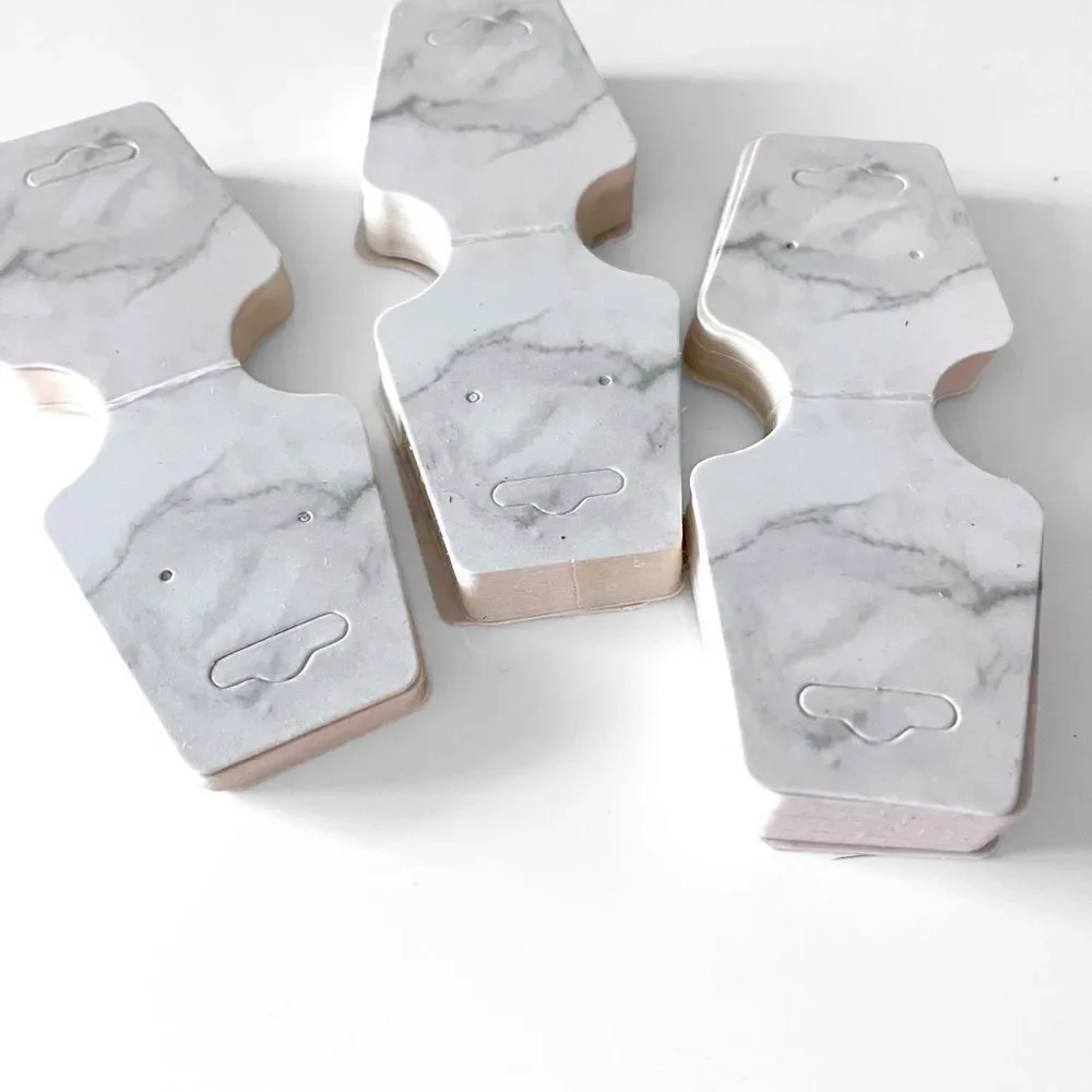 Necklace Bracelet Jewelry Retail Tag Display Cards